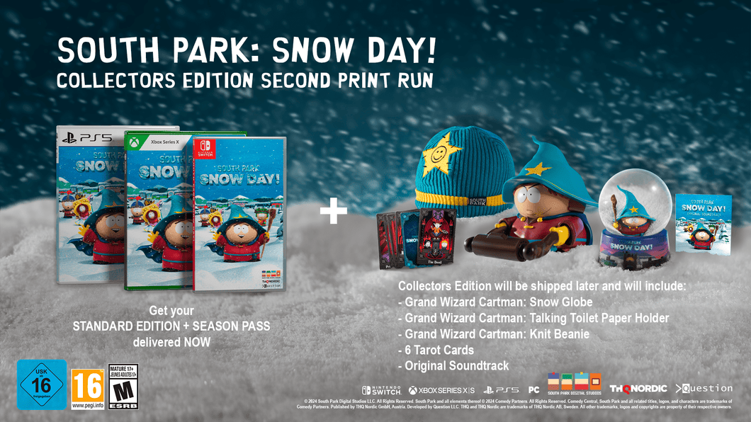 SOUTH PARK: SNOW DAY! Collectors Edition Second Print Run
