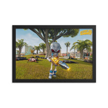 Load image into Gallery viewer, Destroy All Humans! All Out of Bubblegum Crypto Framed Poster
