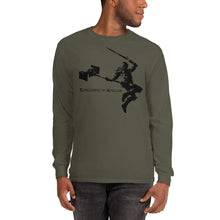 Load image into Gallery viewer, Kingdoms of Amalur Iconic Jumping Warrior Long Sleeve Shirt
