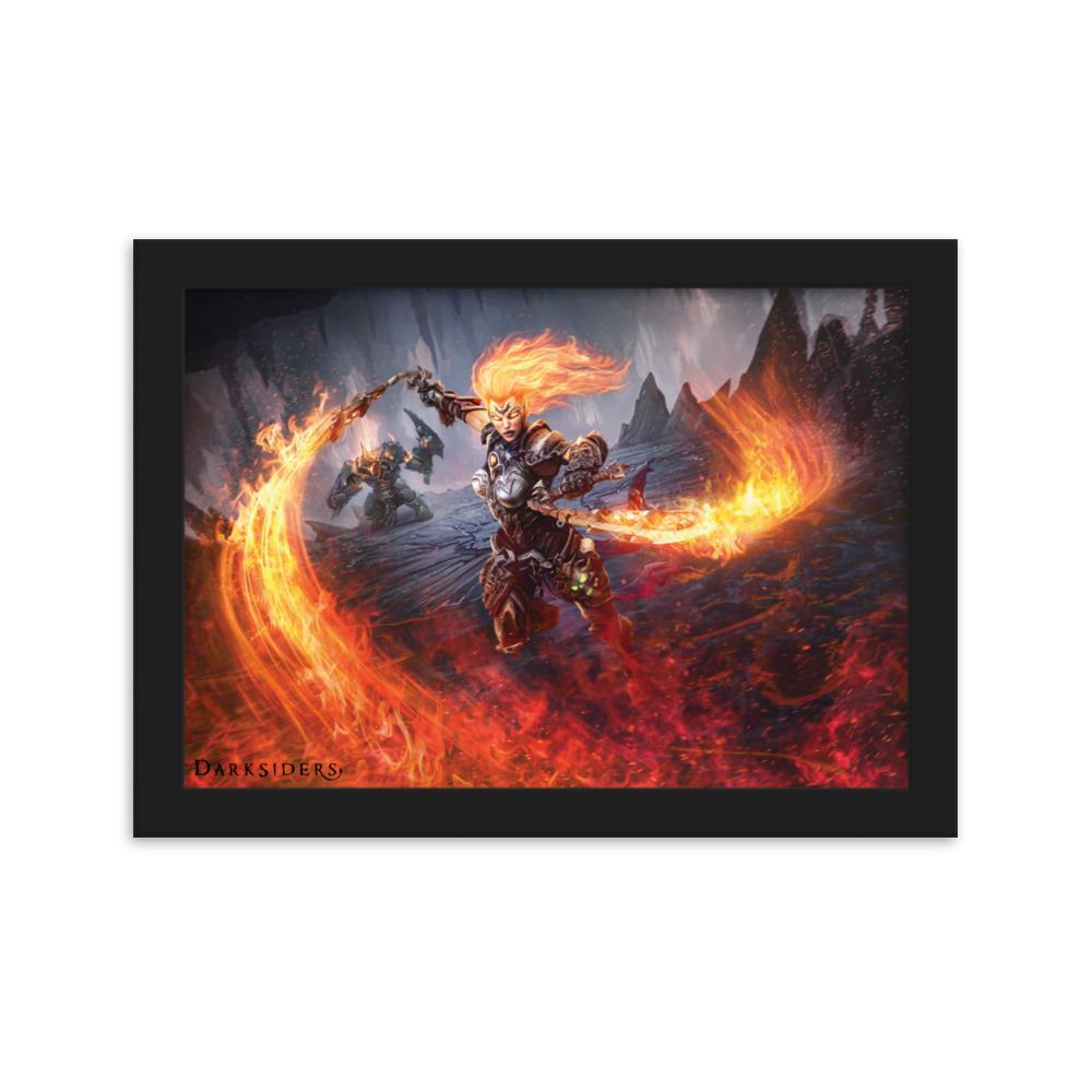 Darksiders Fury Fire Poster
