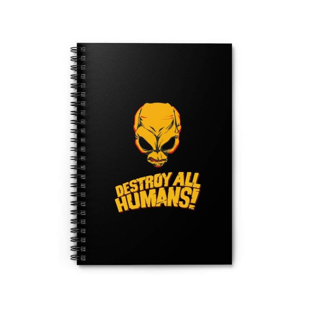 Destroy All Humans! Iconic Crypto Notebook