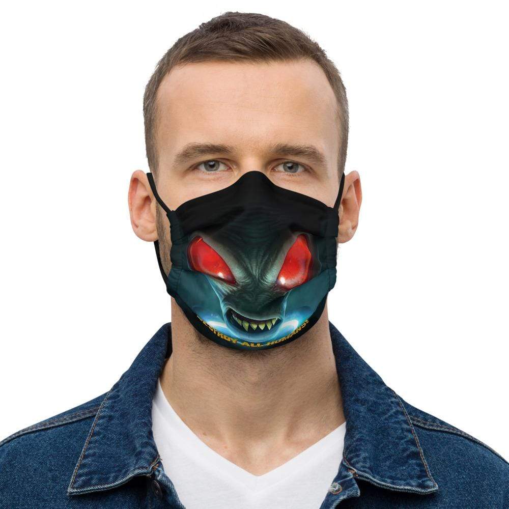 Destroy All Humans! Invader Crypto Face Mask