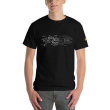 Load image into Gallery viewer, Destroy All Humans! Zap-O-Matic Blueprint Tee
