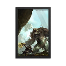 Load image into Gallery viewer, Kingdoms of Amalur Fighting Warrior Poster
