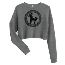 Load image into Gallery viewer, Kingdoms of Amalur Warrior Shield Cropped Sweatshirt
