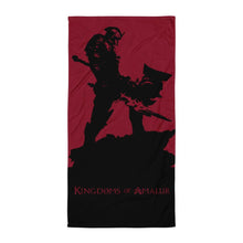 Load image into Gallery viewer, Kingdoms of Amalur Warrior with Armor Towel
